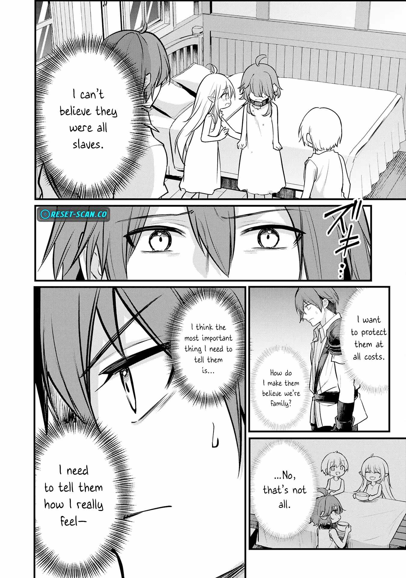 TENSEI SHITARA DOREI NO CHICHI NI NATTAKEDO, KAZOKU TOSHITE MEDERU KOTO NI SHITA Chapter 3 13